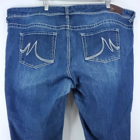 Maurices Bootcut Denim Jeans Women's Size 24 Short - Picture 3 of 7